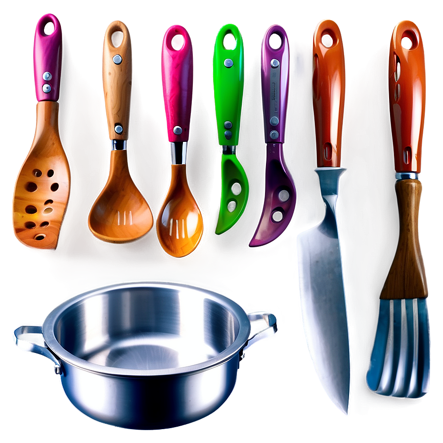 Cooking Utensils Collection Png Ylg