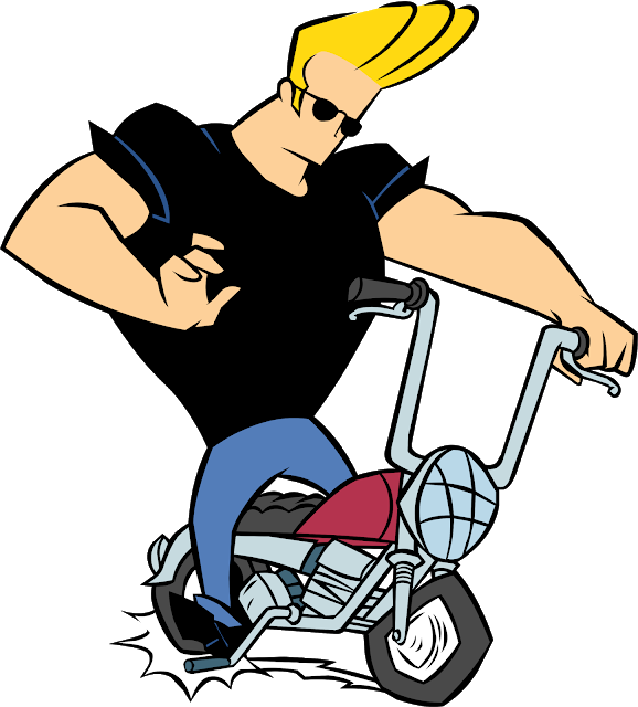 Cool Animated Biker Character