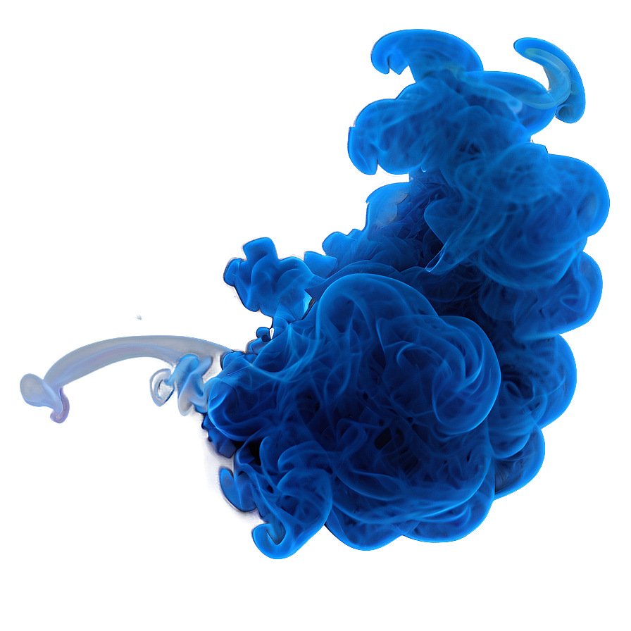 Cool Blue Smoke Png 89