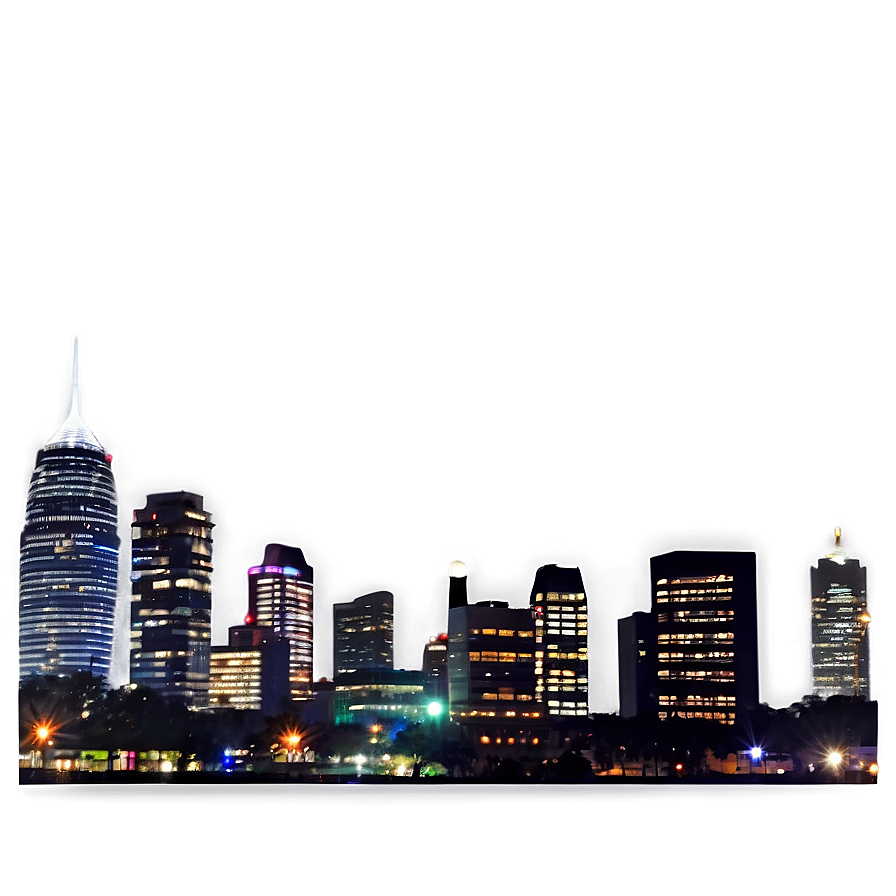 Cool Cityscape Night Png 71