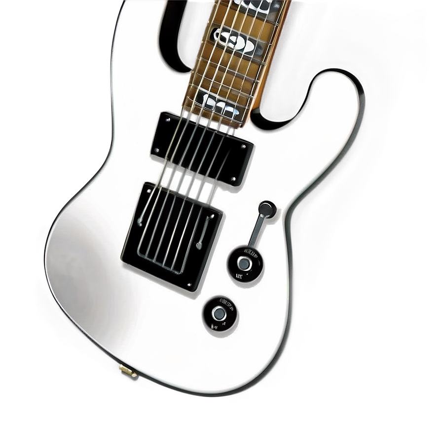 Cool Electric Guitar Png 06202024