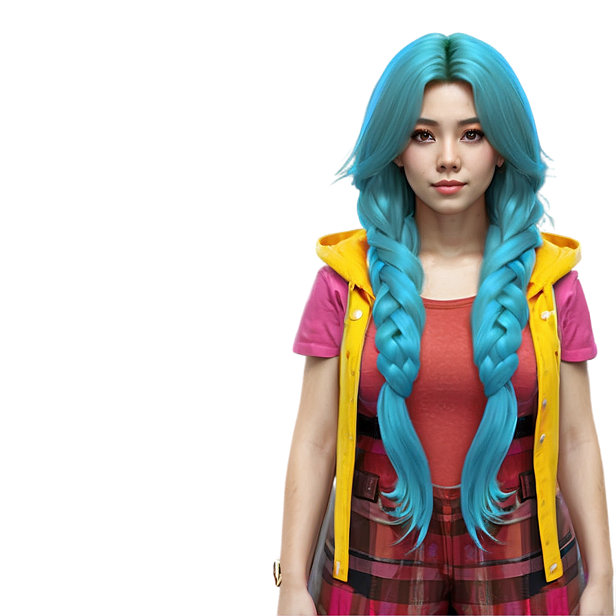 Cool Gacha Hair Png Cgv97