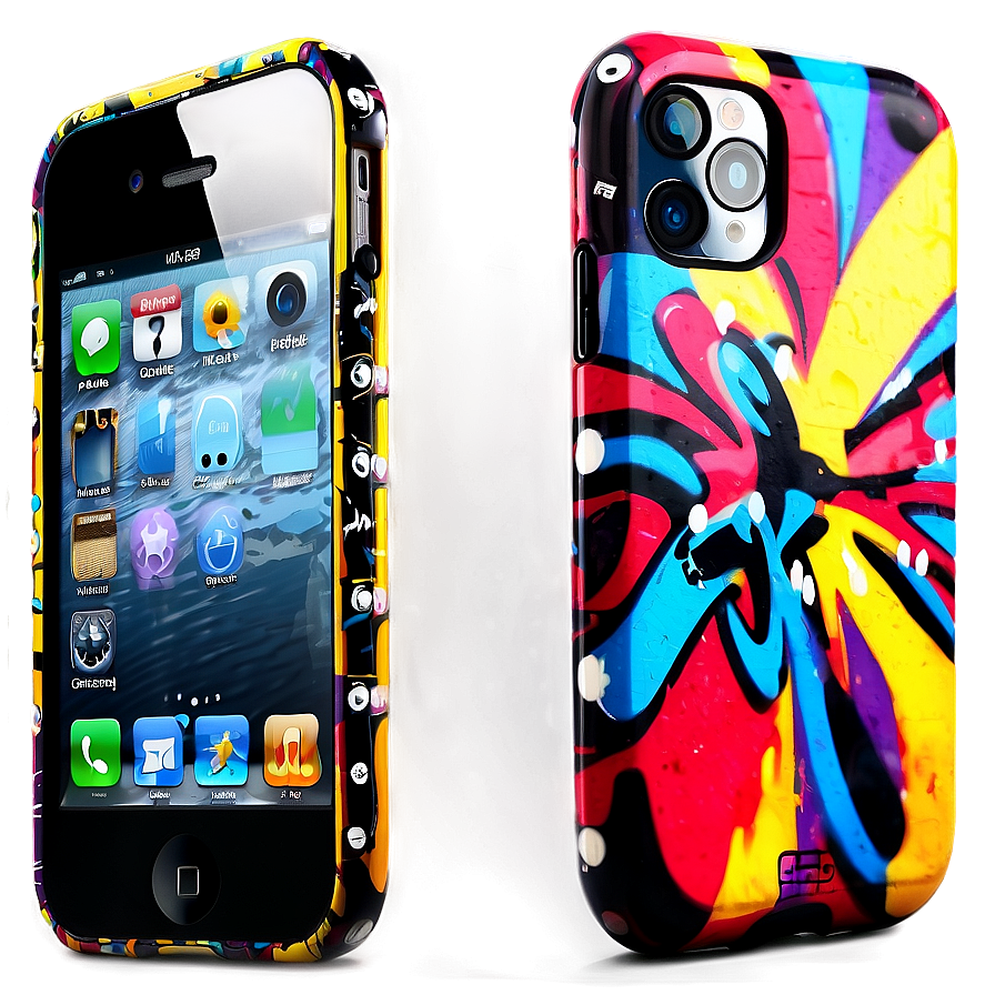 Cool Graffiti Iphone Case Png 06272024