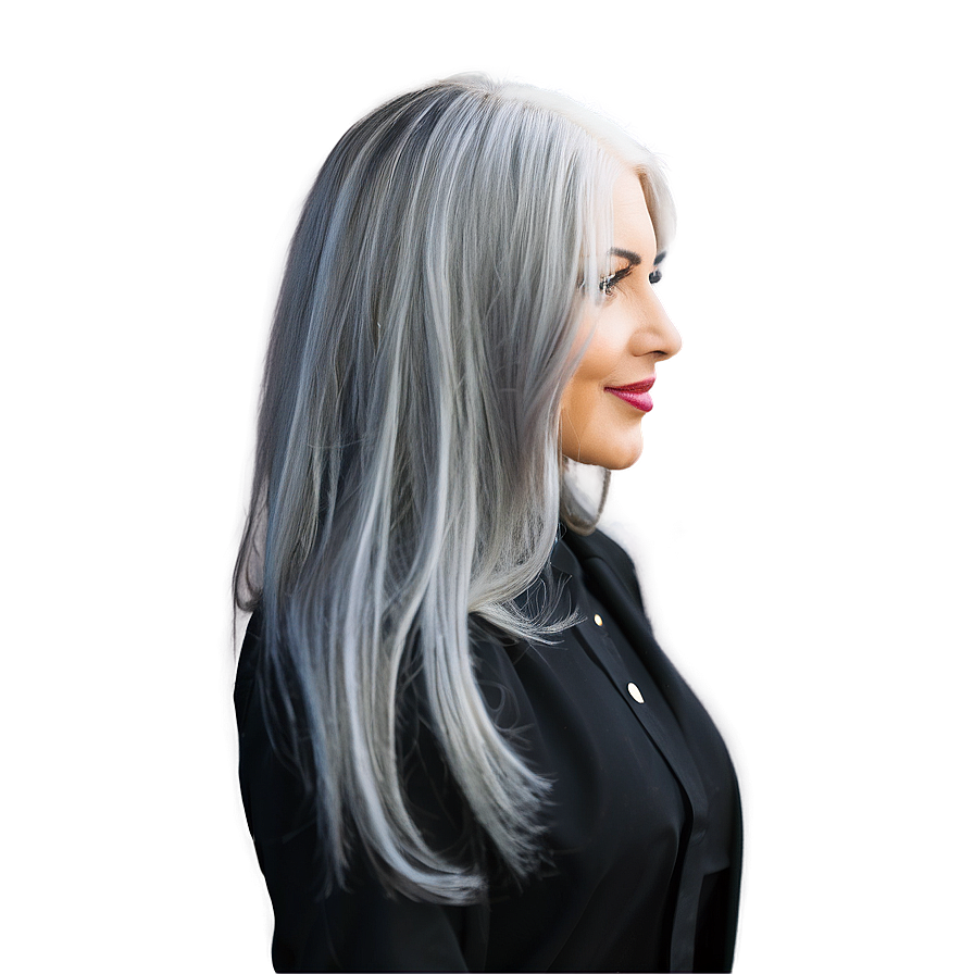 Cool Grey Hair Ideas Png Idd