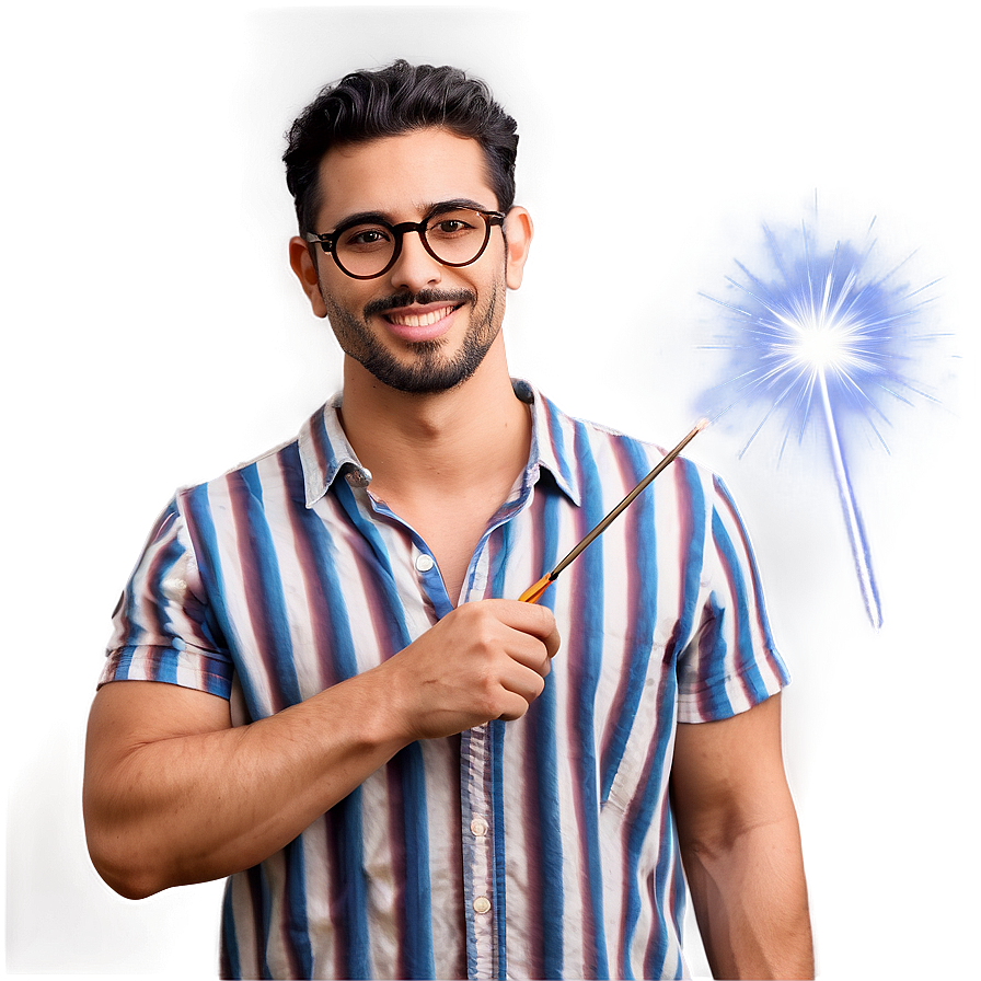 Cool Guy With A Magic Wand Png 90