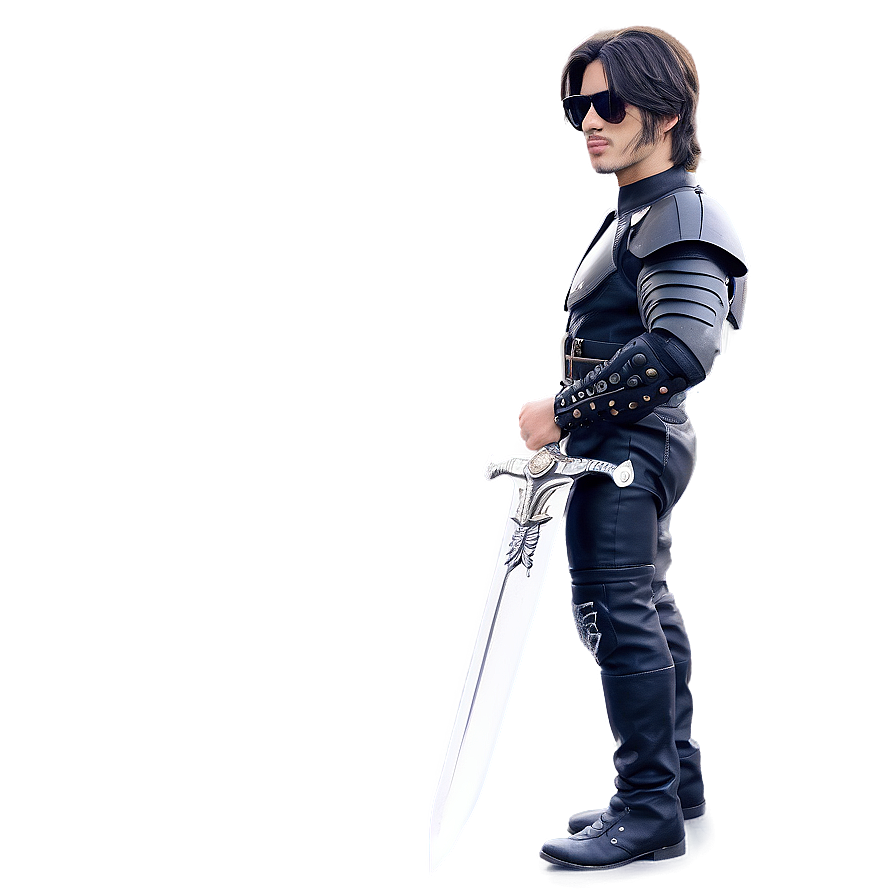 Cool Guy With A Sword Png 82