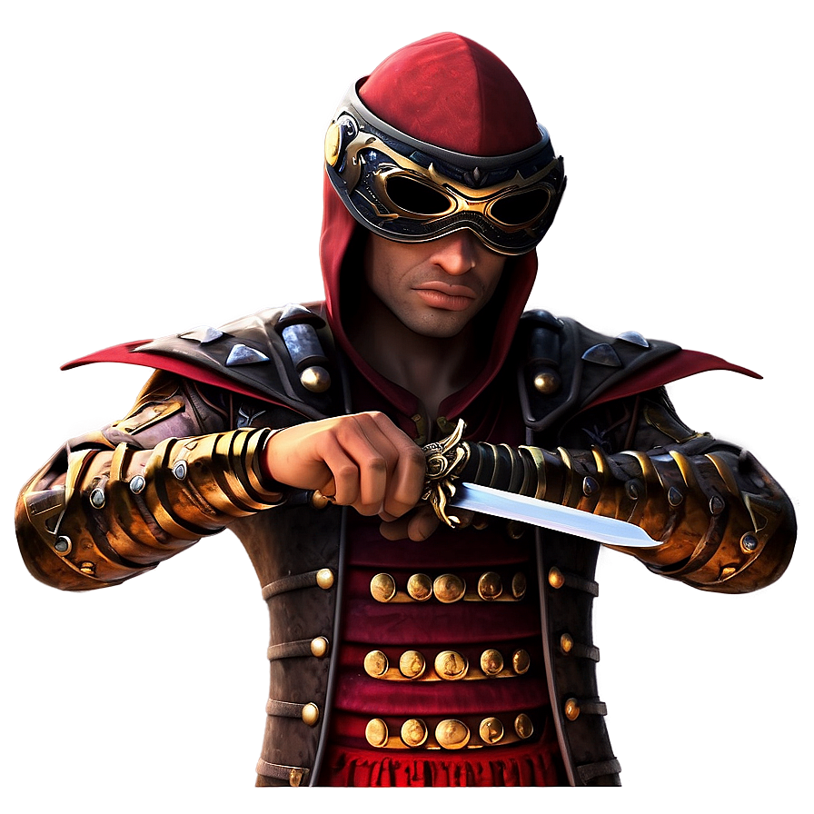 Cool Guy With A Sword Png Hev