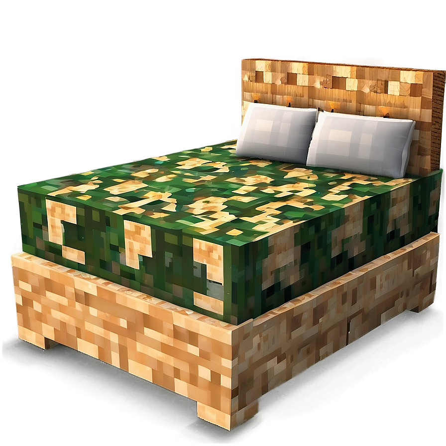 Cool Minecraft Bed Ideas Png 35