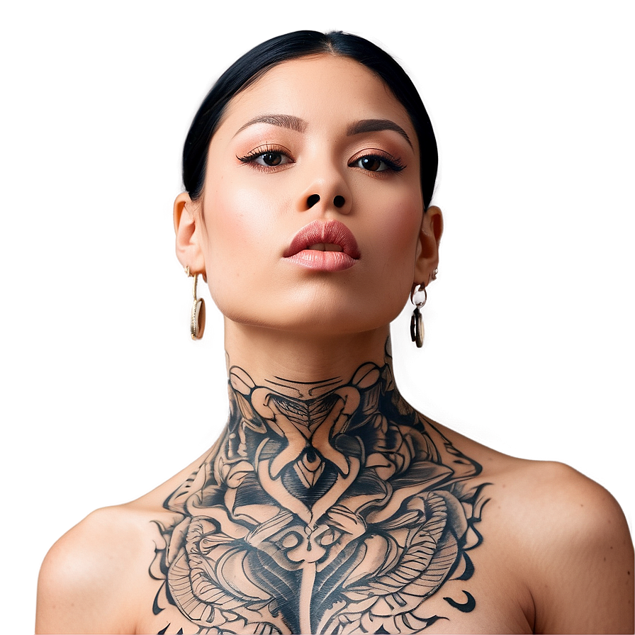 Cool Neck Tattoo Inspirations Png 86