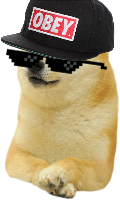 Cool Shiba Inu With Hatand Sunglasses.png