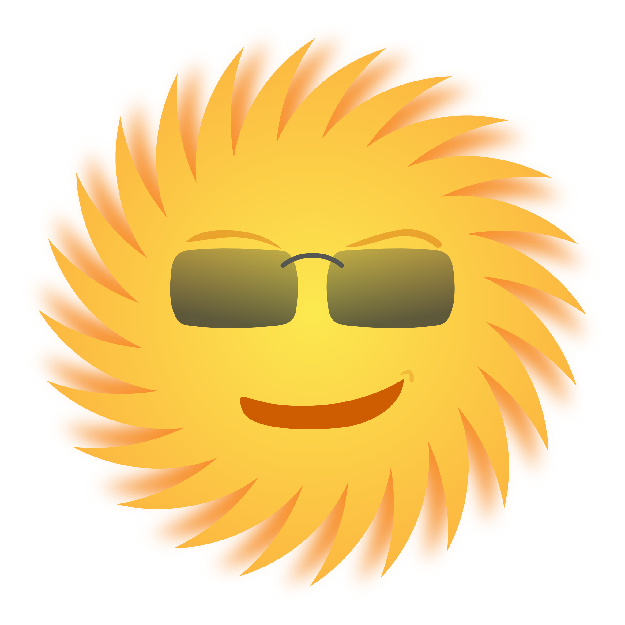 Cool Sun Emoji