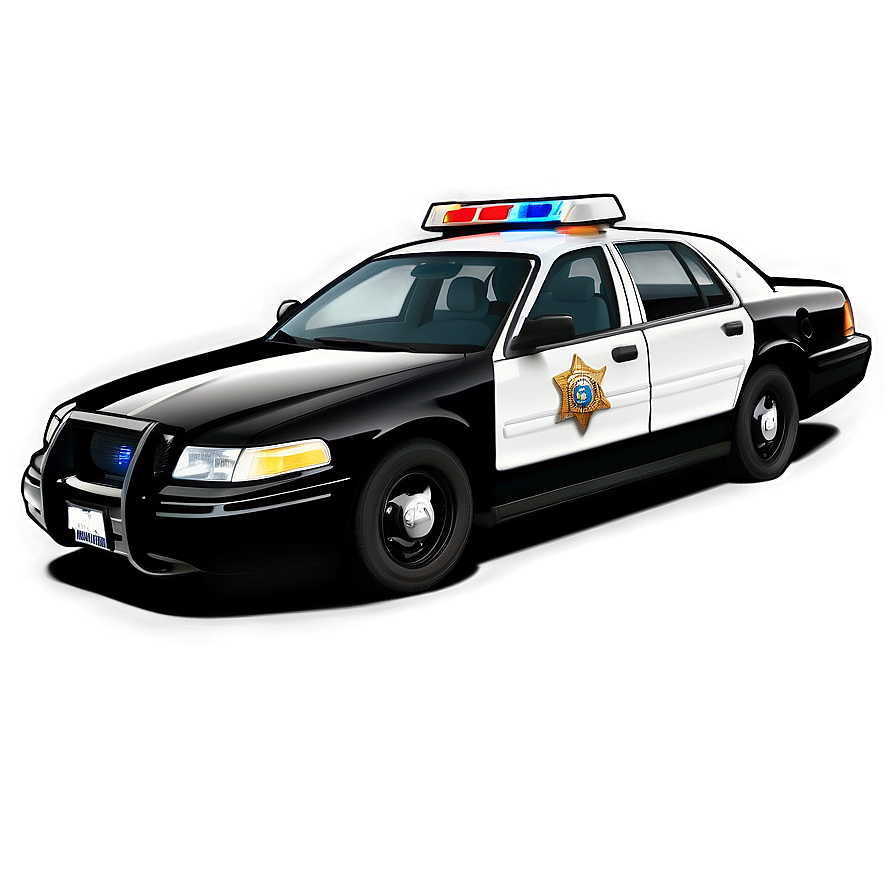 Cop Car Graphic Png 57