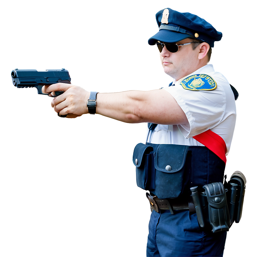 Cop With Gun Png Vdd38