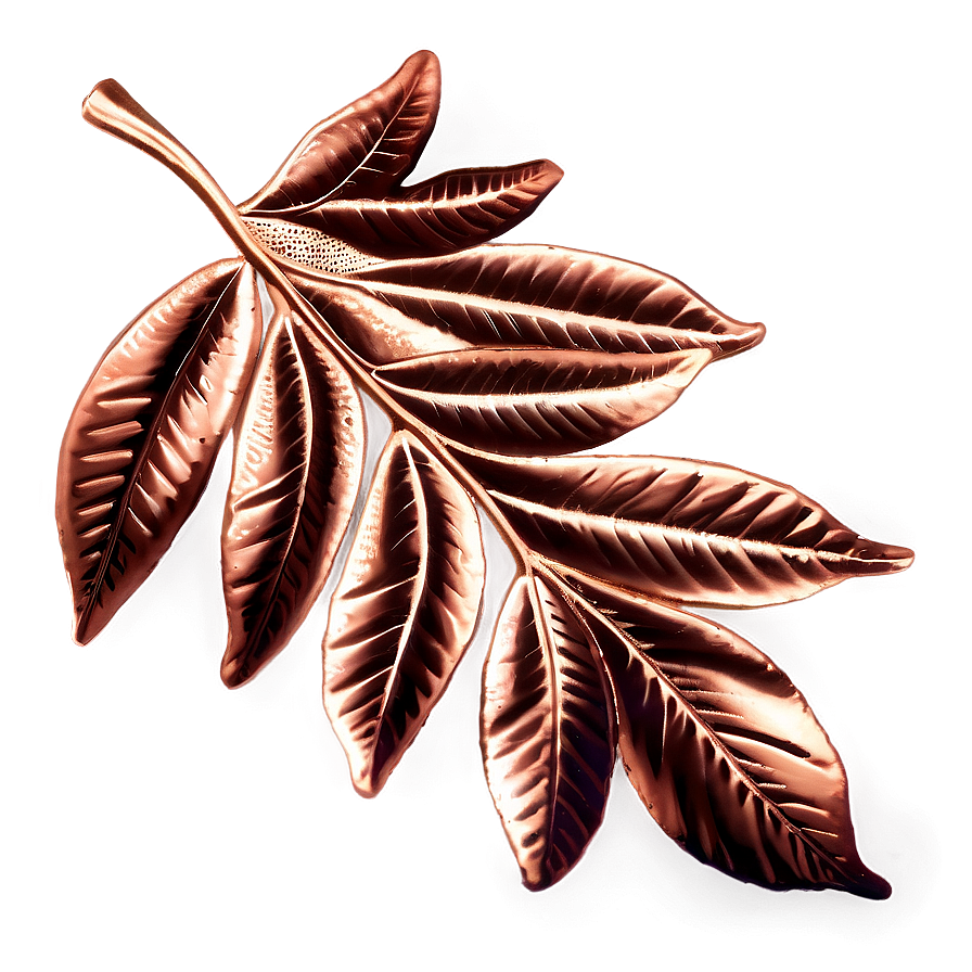 Copper Colored Leaves Png 44