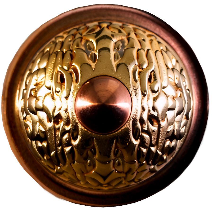 Copper Door Knob Png 06112024