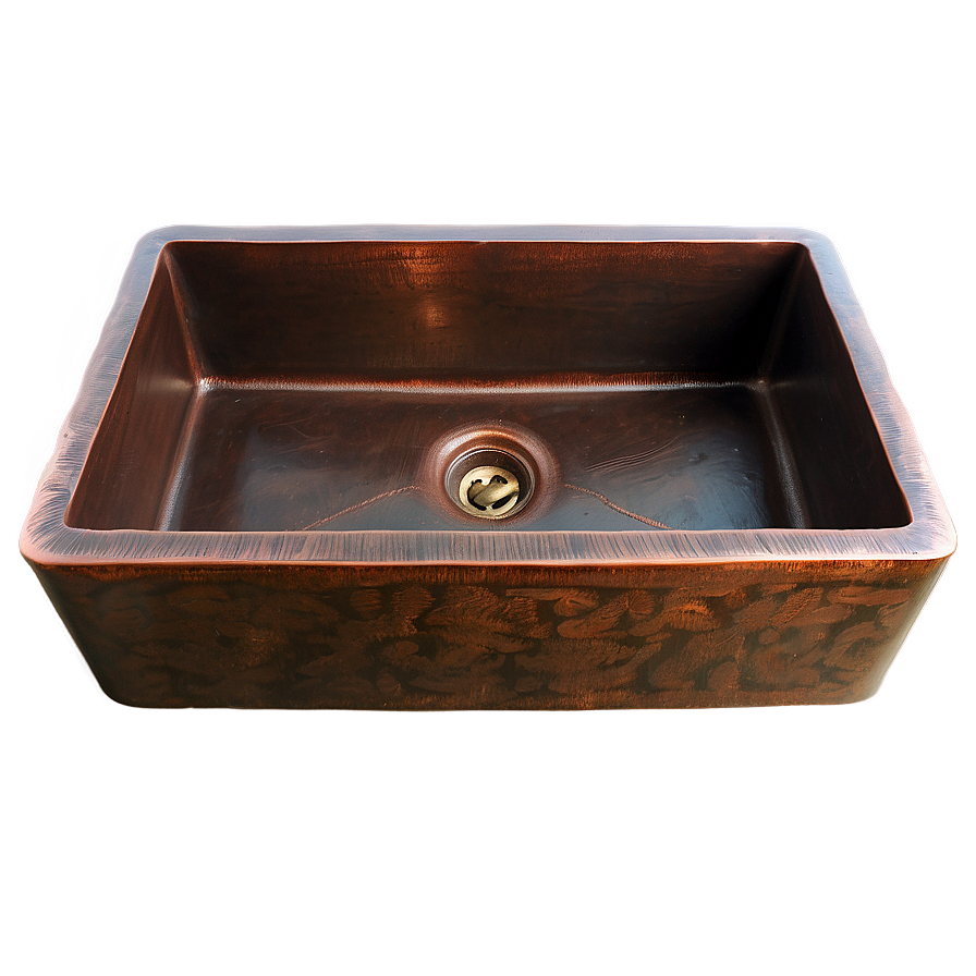 Copper Farmhouse Sink Png 22