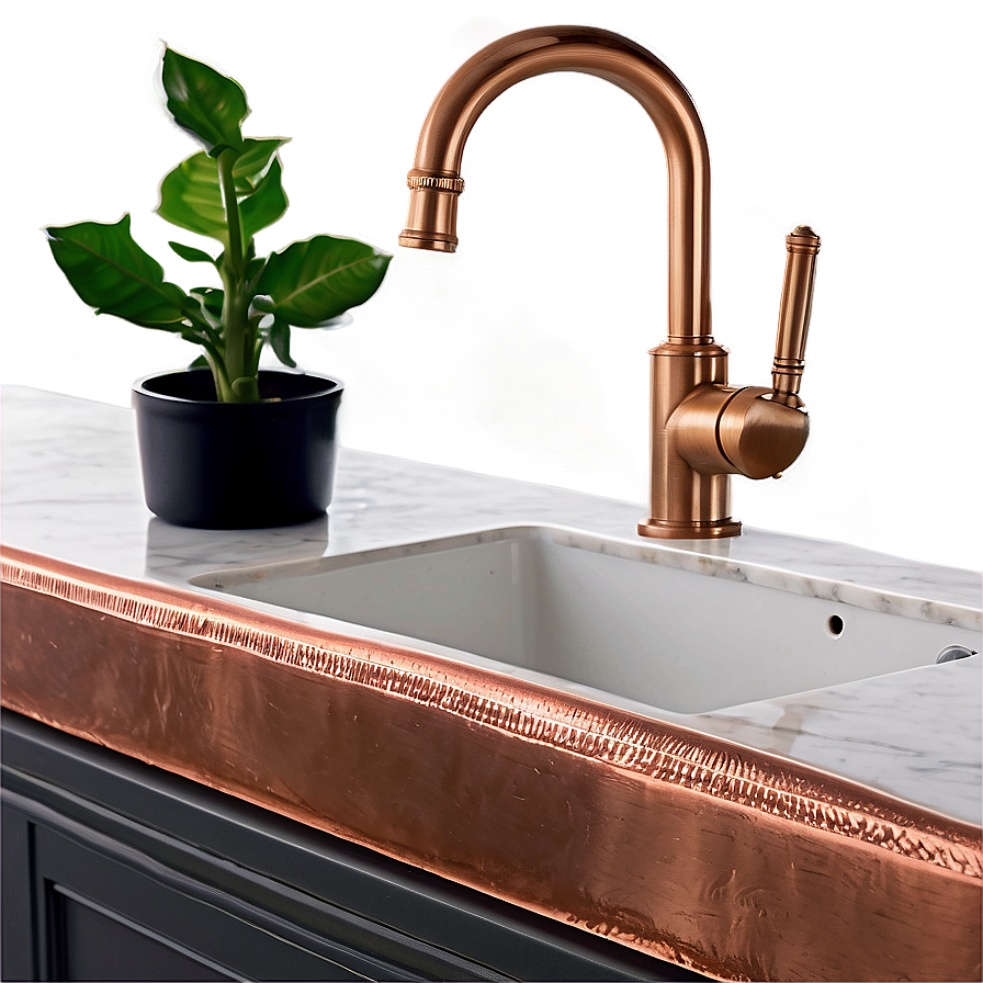 Copper Farmhouse Sink Png Tpx