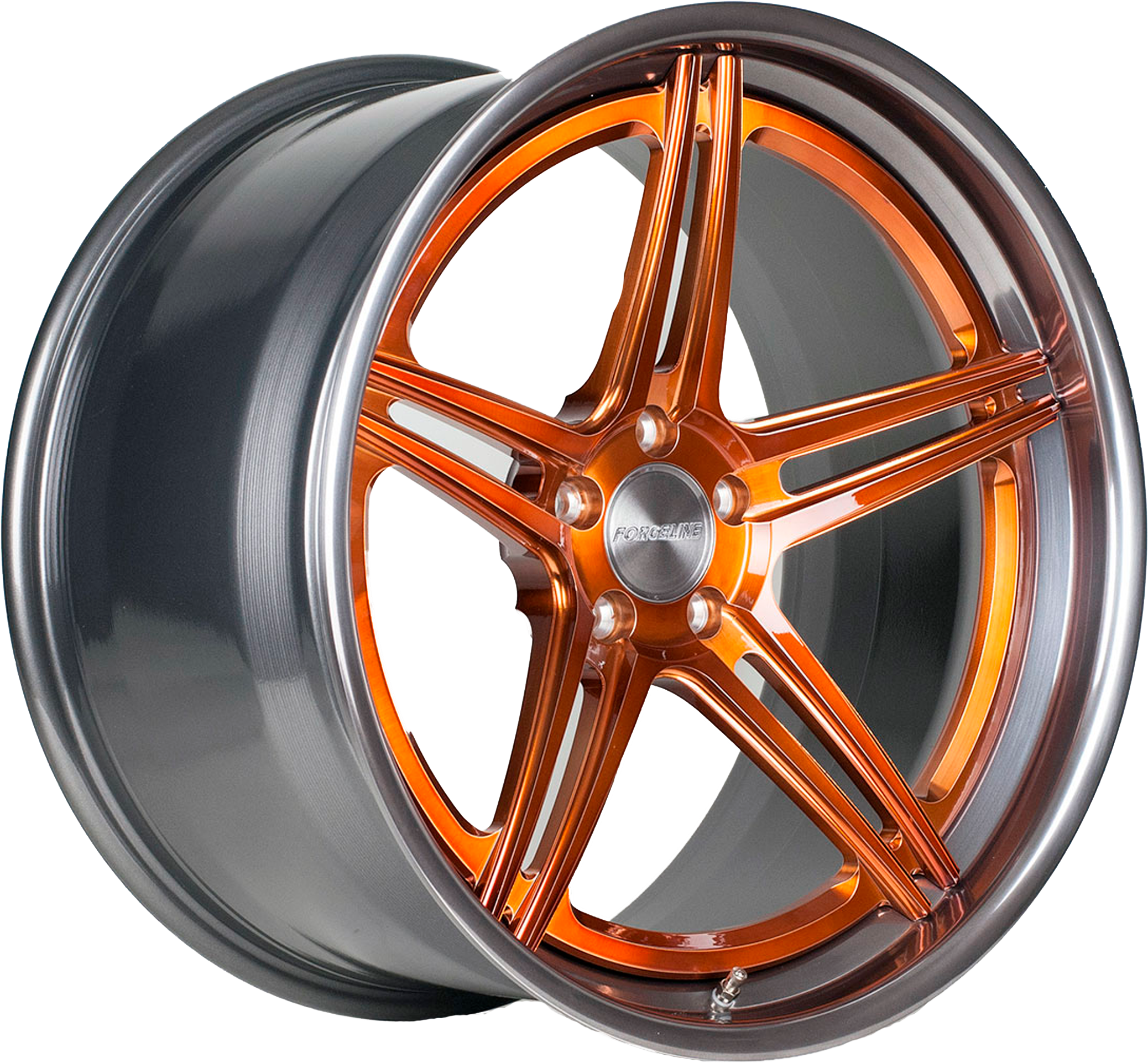 Copper Finish Alloy Wheel