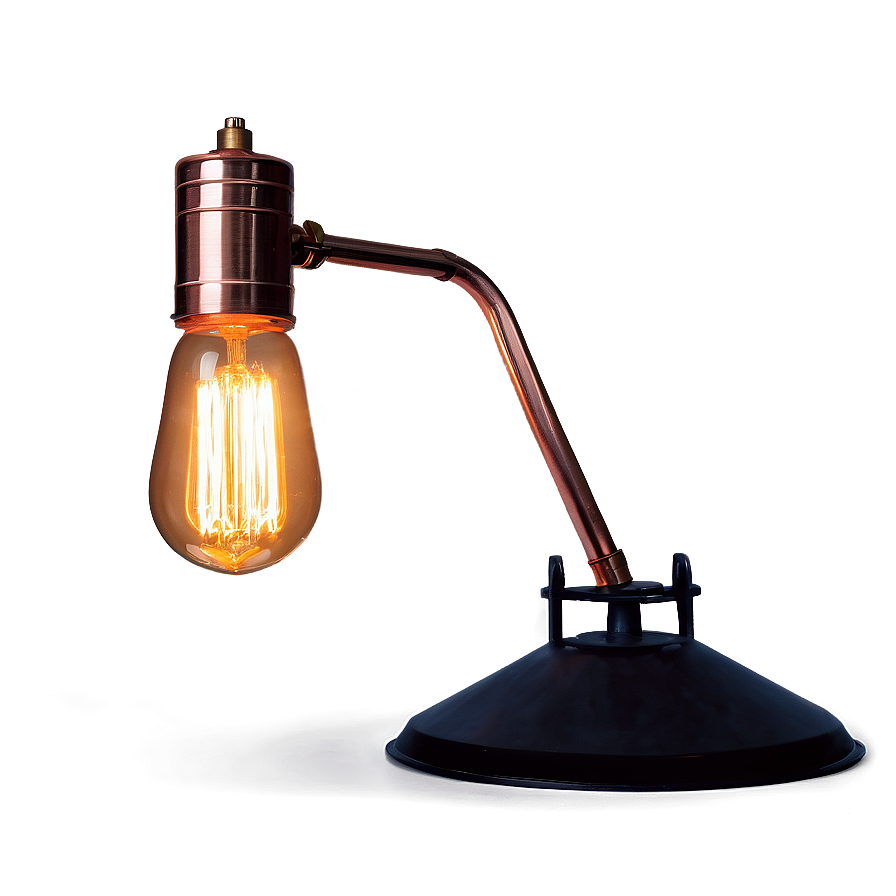 Copper Industrial Lamp Png Pxf