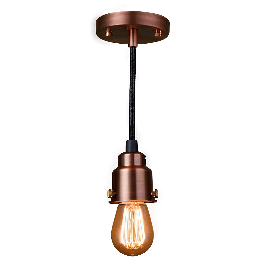 Copper Pendant Light Png Rdg