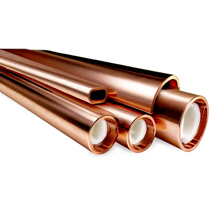 Copper Pipes Background Png 06112024