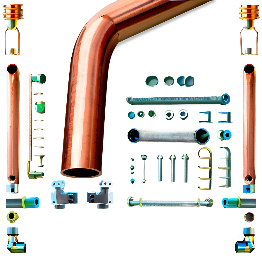 Copper Plumbing Tube Png Lcl