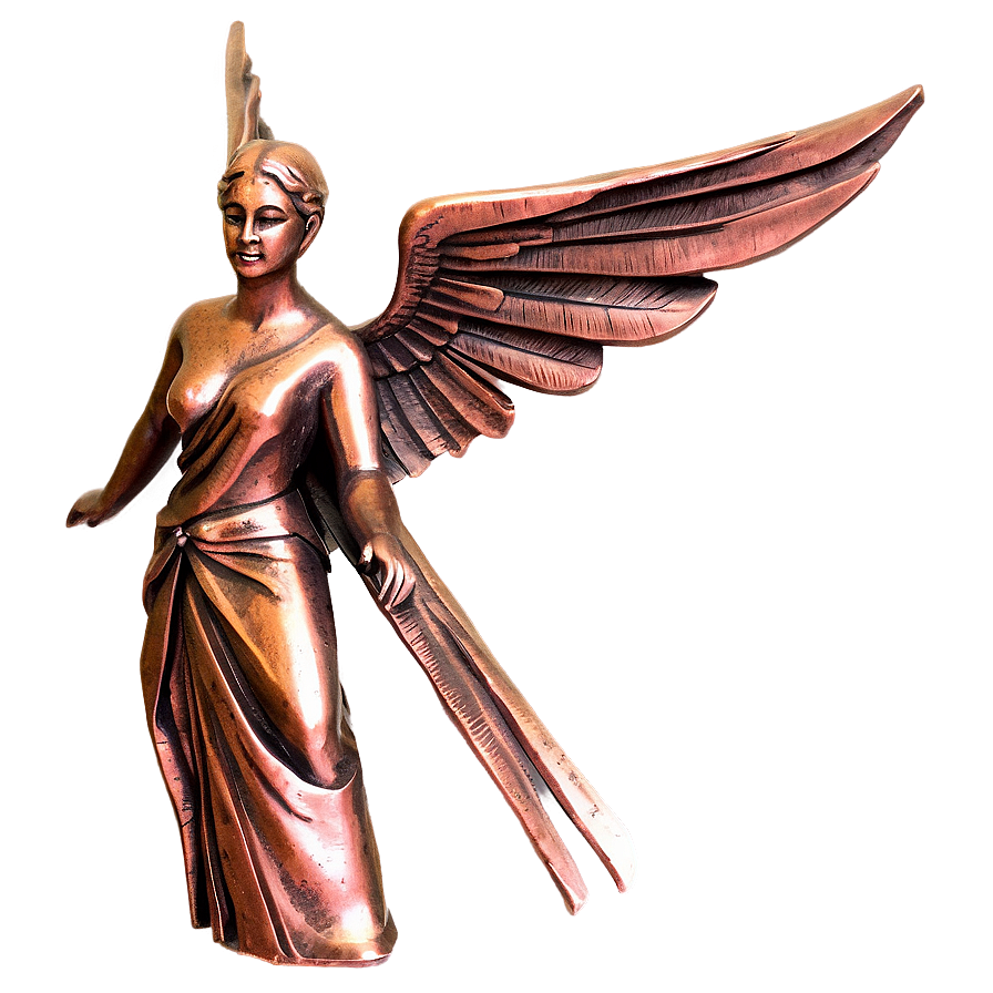 Copper Statue Art Png 06112024