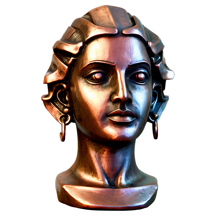 Copper Statue Art Png 67