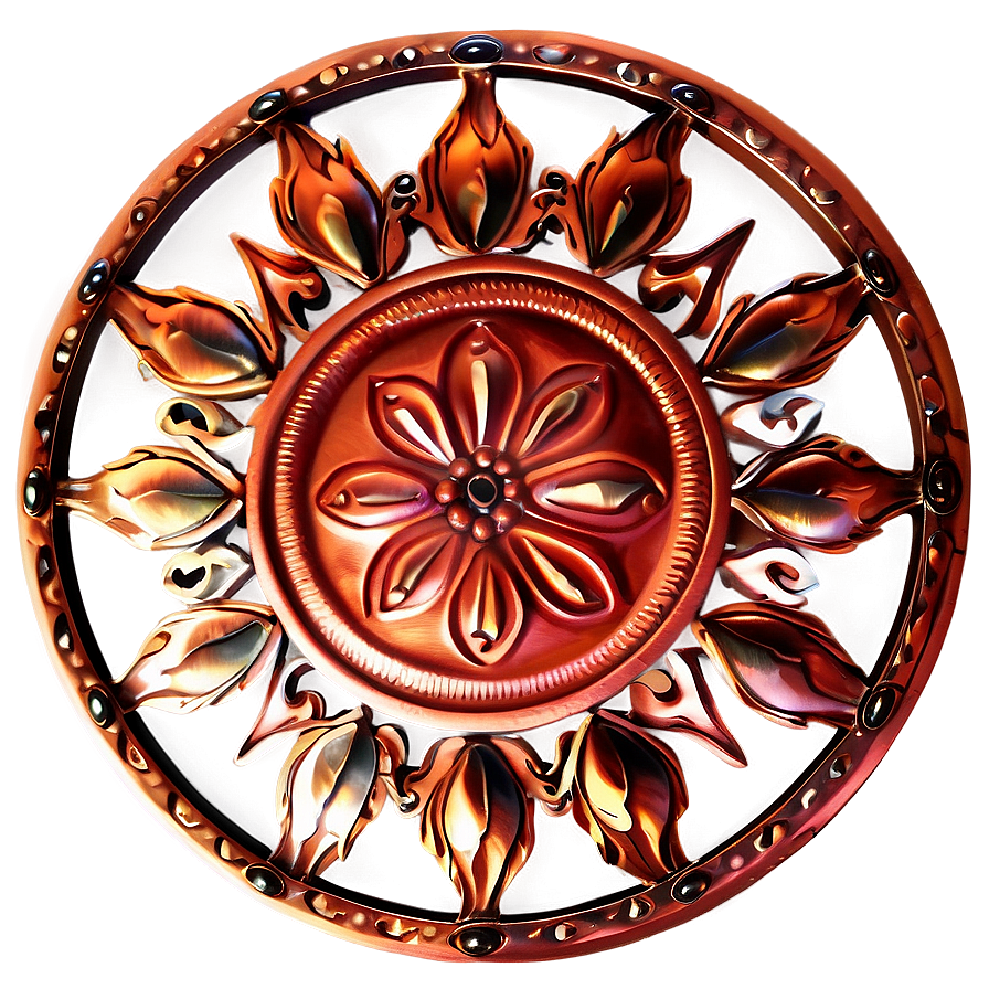 Copper Sun Wall Decor Png Rhh52