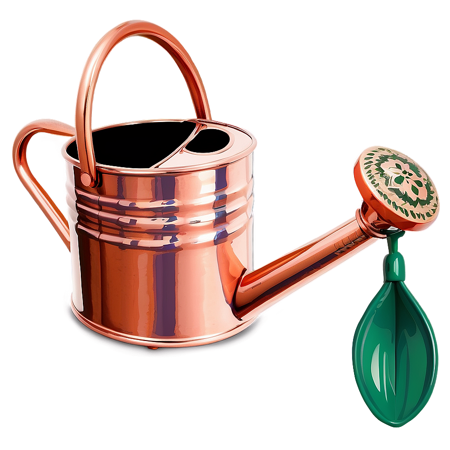 Copper Watering Can Png Qio