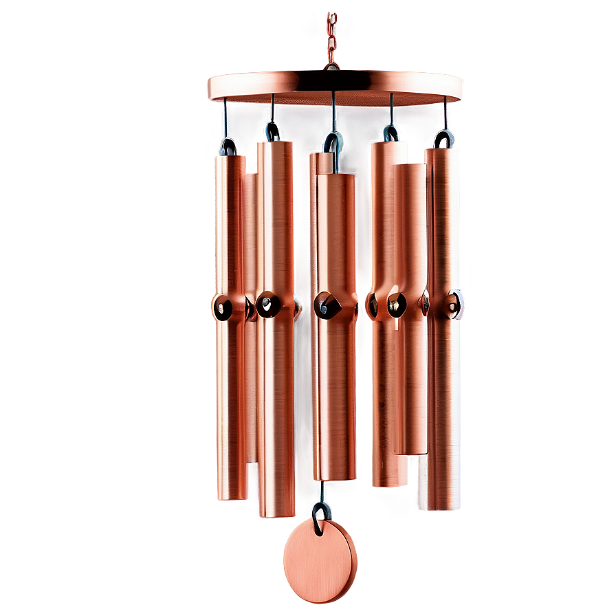 Copper Wind Chimes Png 80