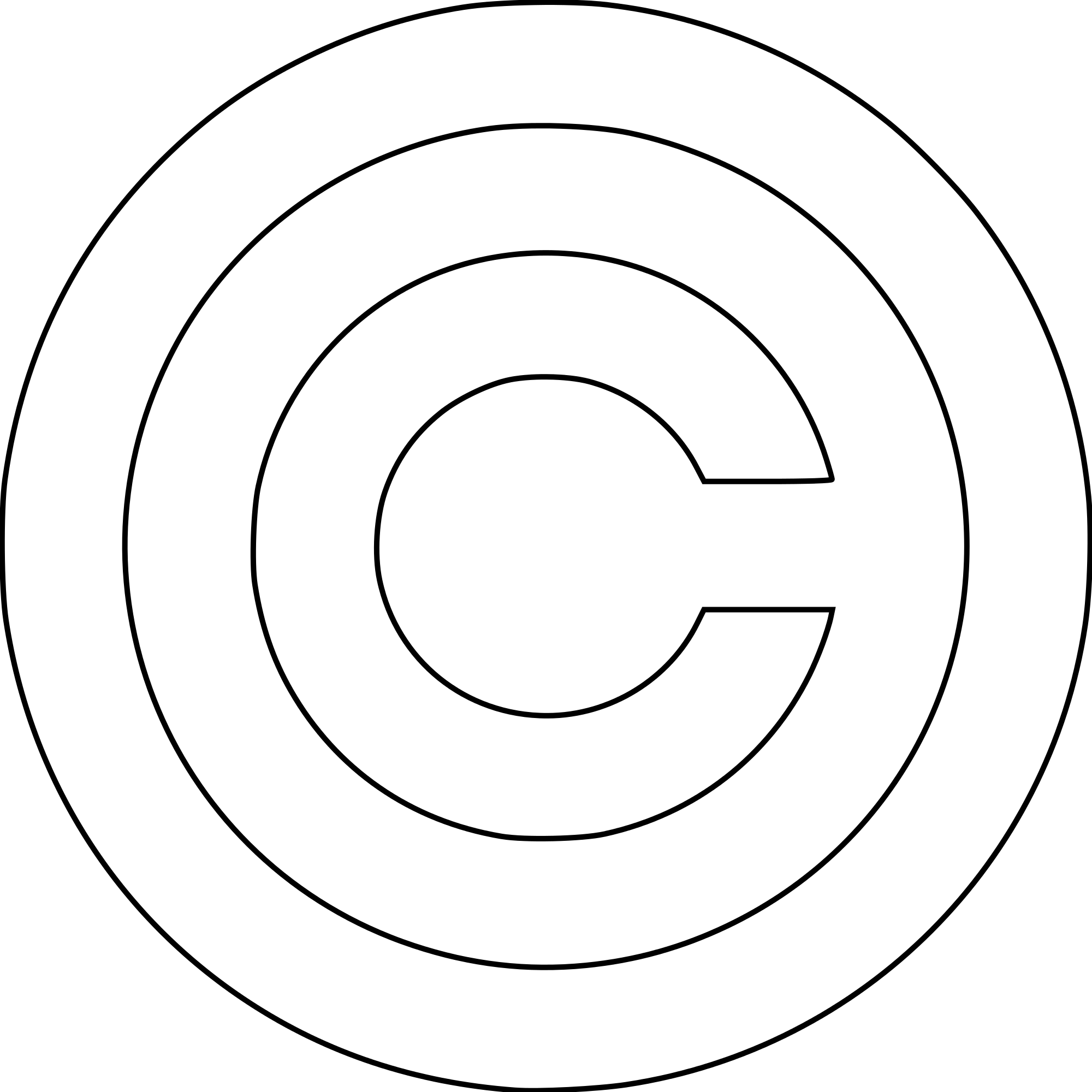 Copyright Symbol Classic