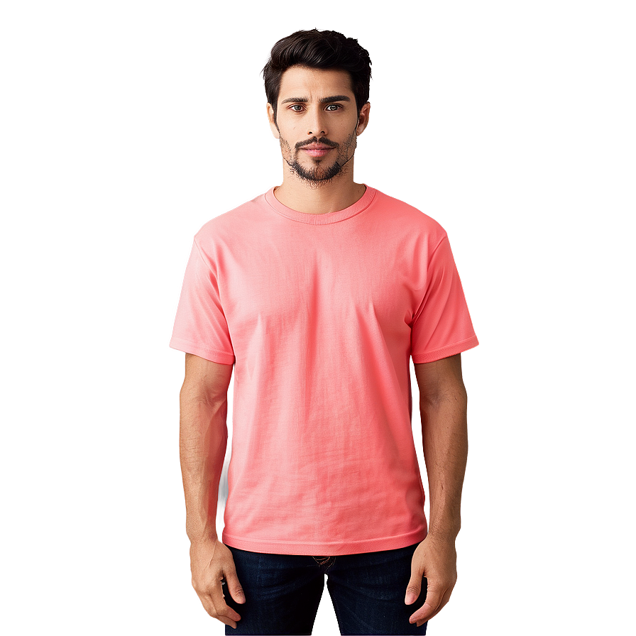 Coral Blank Shirt Png Iju65