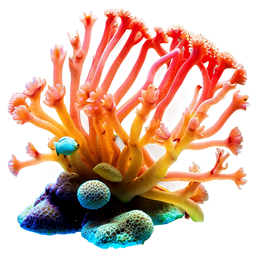 Coral Reef Bioluminescence Png Kjs51