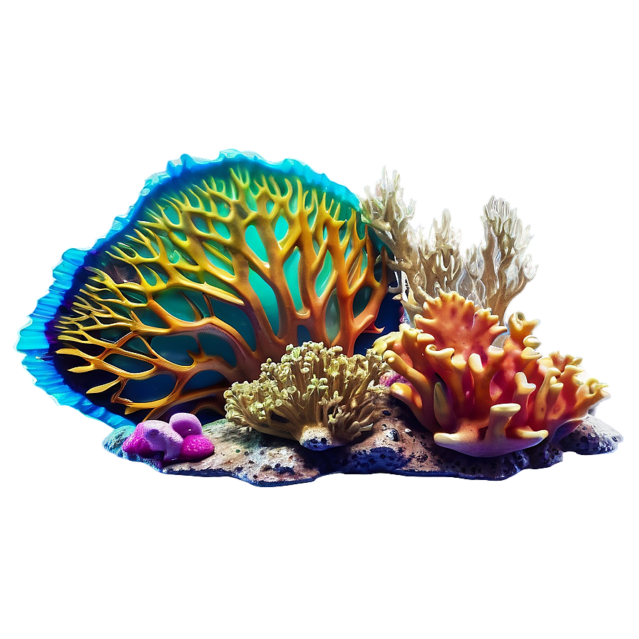 Coral Reef Scene Png 45