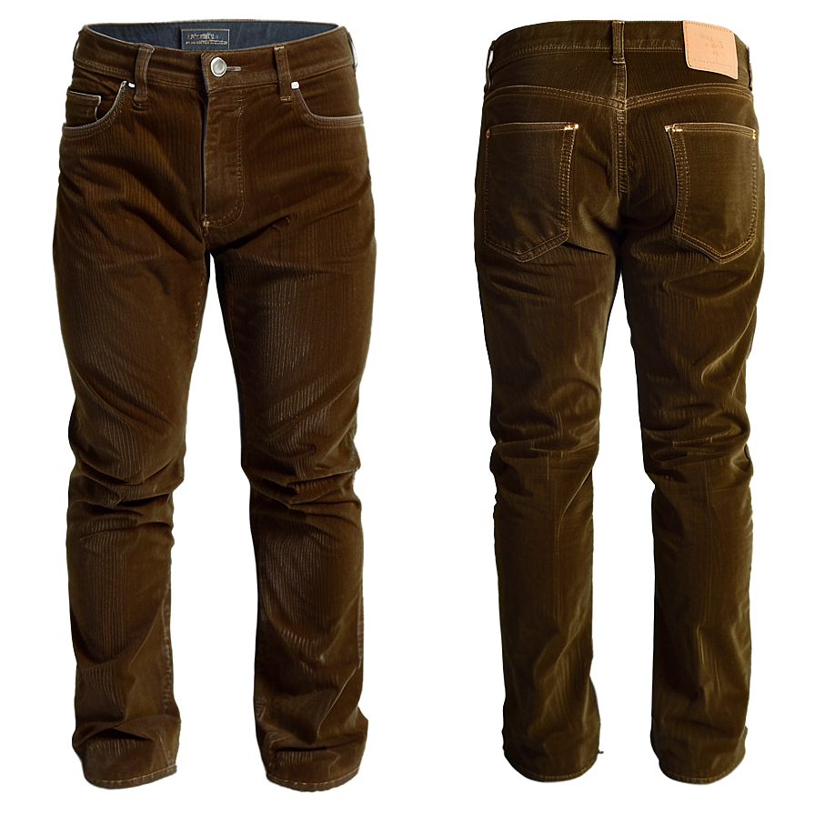 Corduroy Jeans Png Whw79