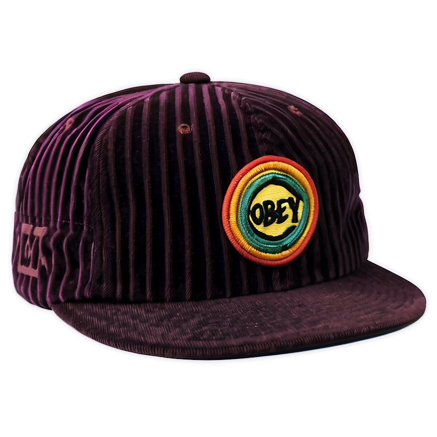 Corduroy Obey Hat Png Vid50