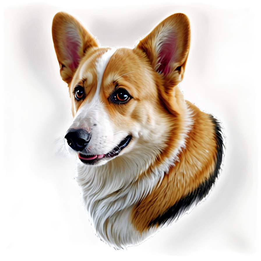 Corgi Dog Head Png Tmt43