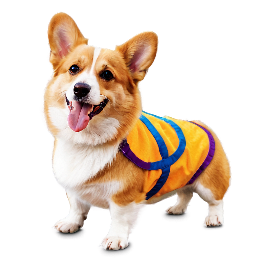 Corgi In Costume Png Gry