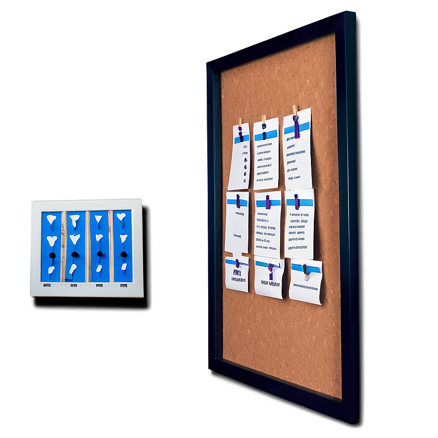 Cork Board Reminder System Png 06202024