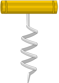 Corkscrew Vector Illustration