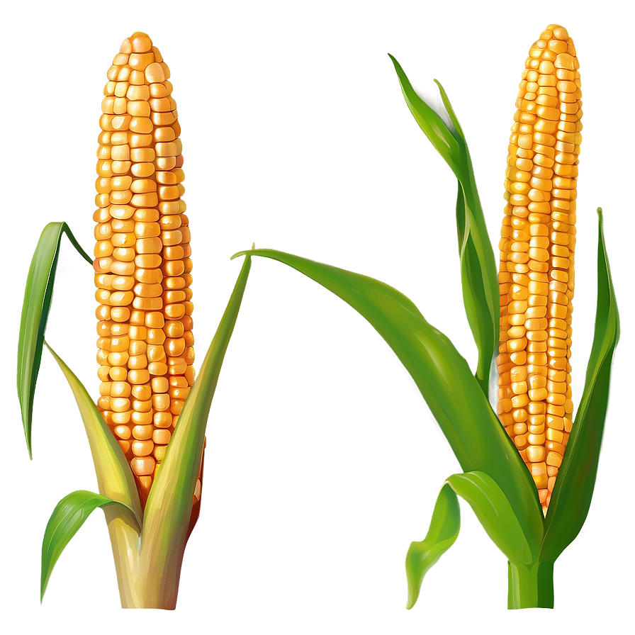 Corn Stalk With Ears Png Idm98