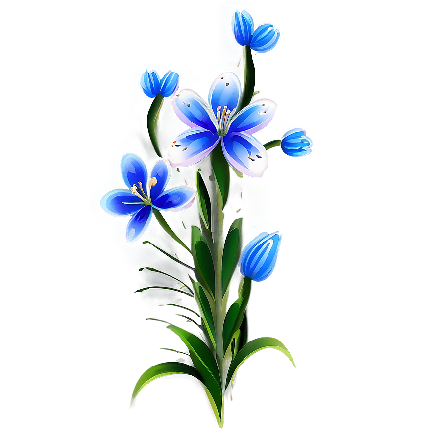 Corner Flower Illustration Png Oyb