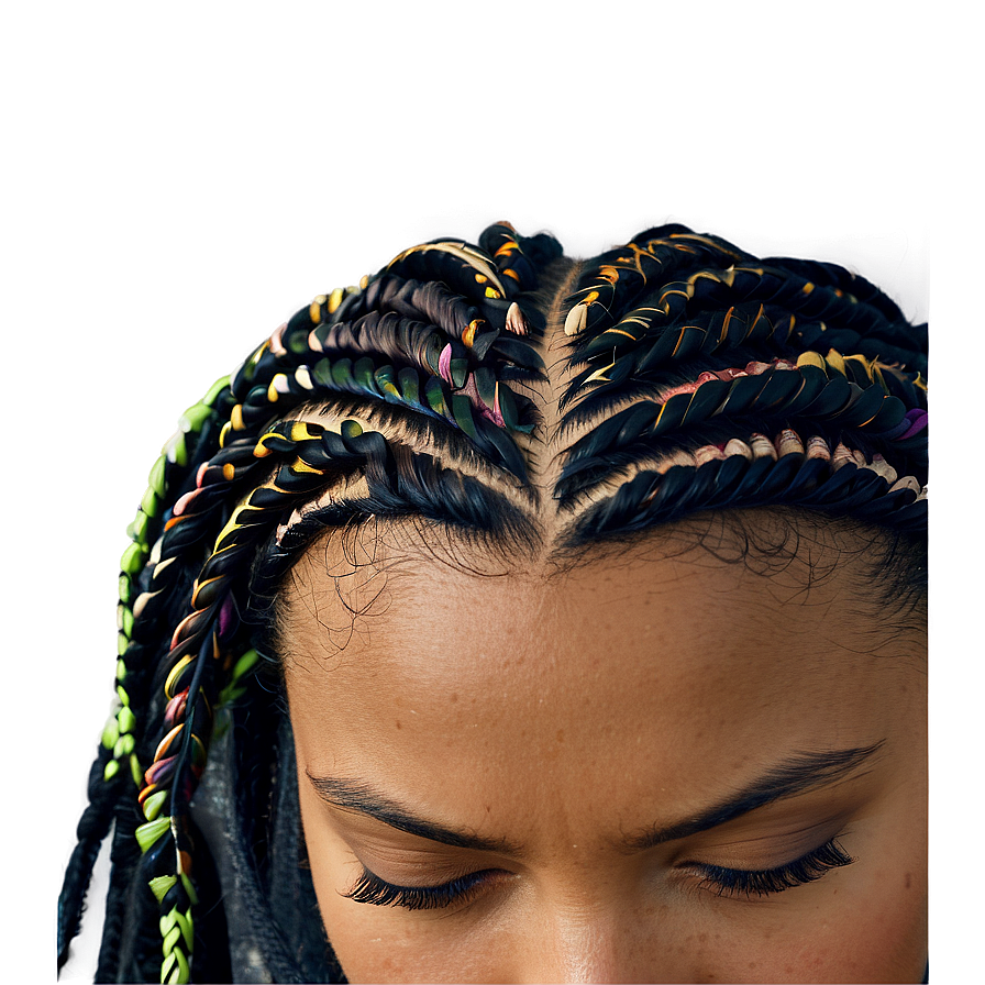 Cornrow Hair Texture Png Khn90