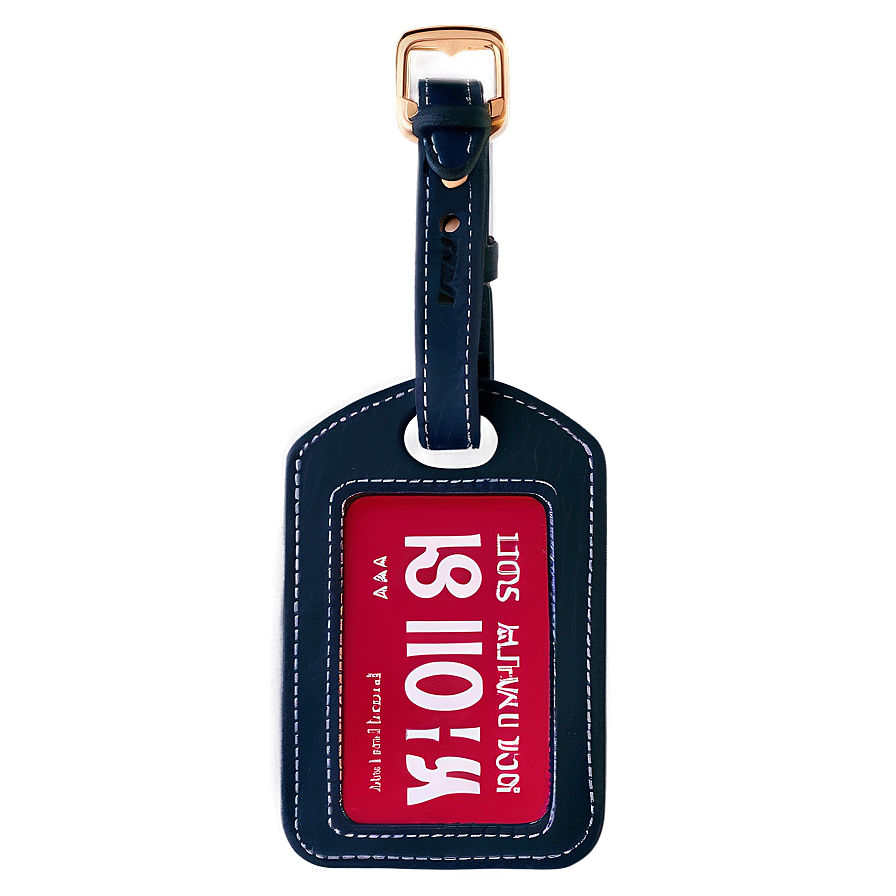 Corporate Luggage Tag Png 06292024