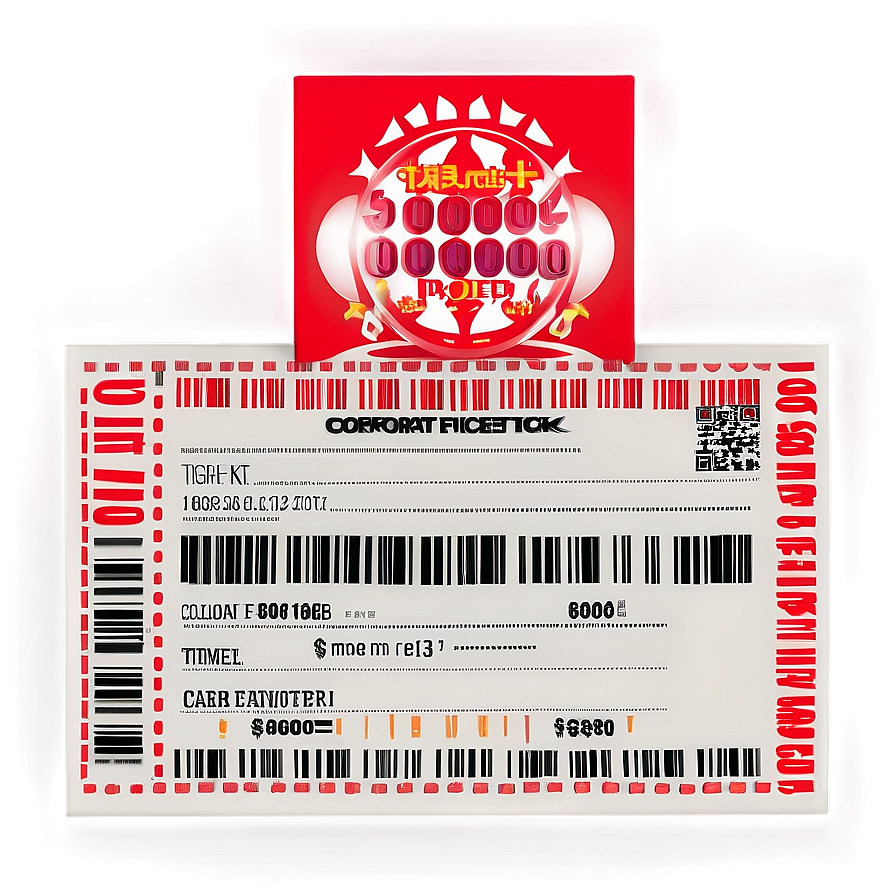 Corporate Raffle Ticket Png Dwf85