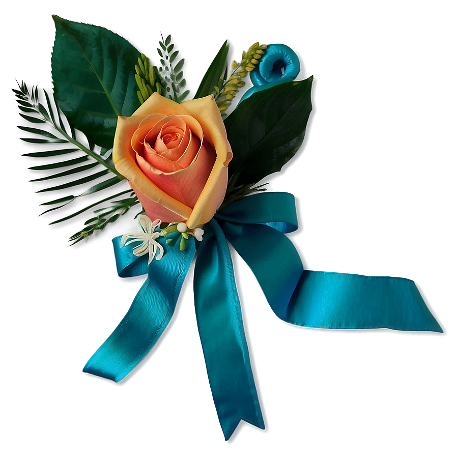 Corsage And Boutonniere Set Png Fcx