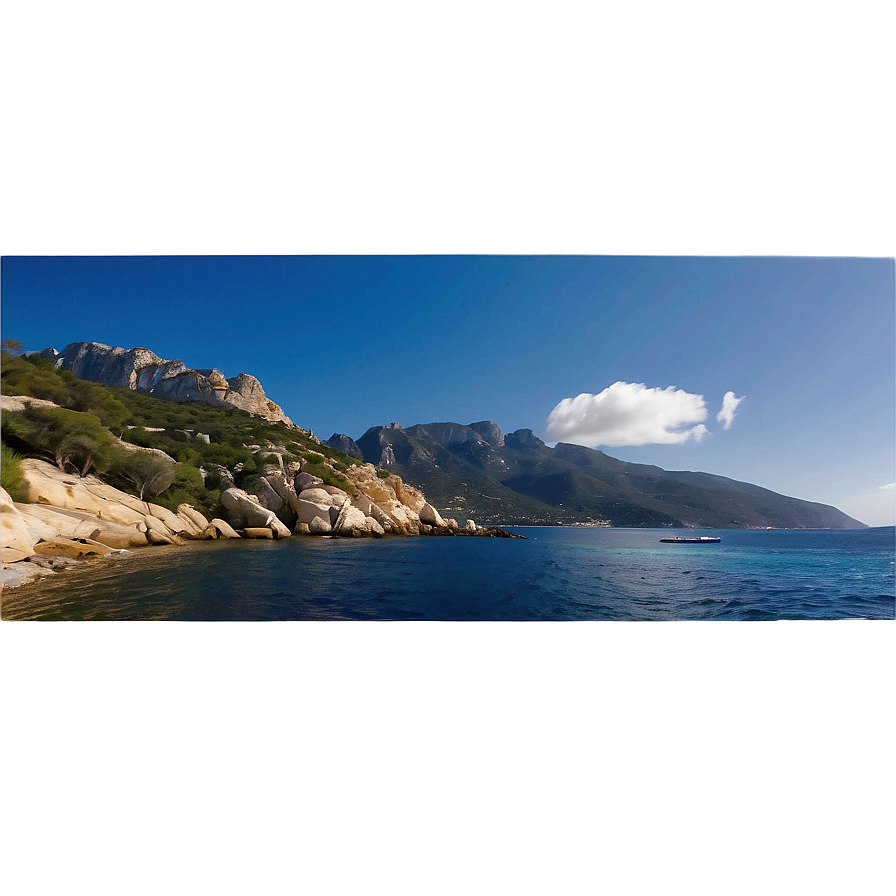 Corsica Scenic Coastline Png 81