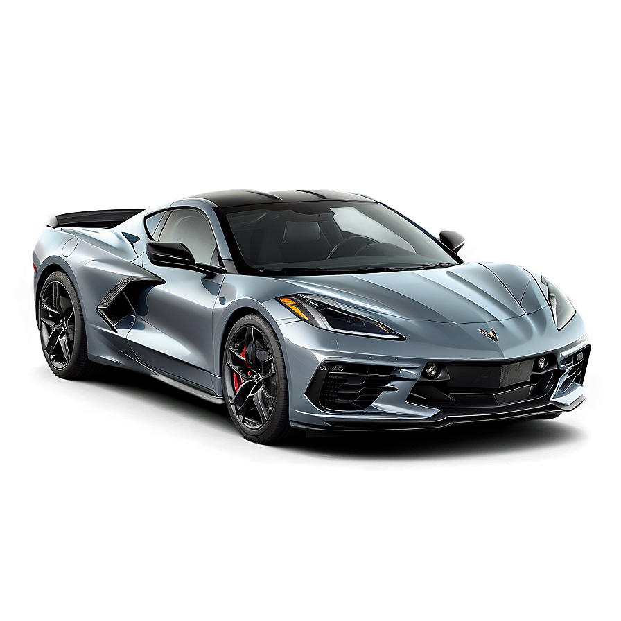 Corvette C8 Matte Finish Png Wsp