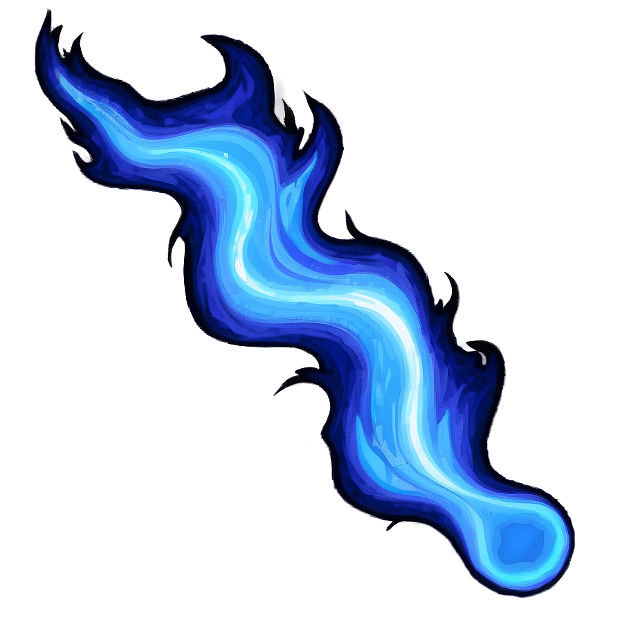 Cosmic Blue Flame Png Ocv49